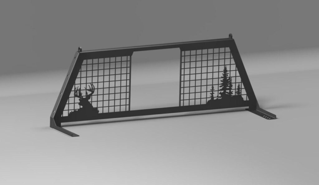 rack cerf fenetre