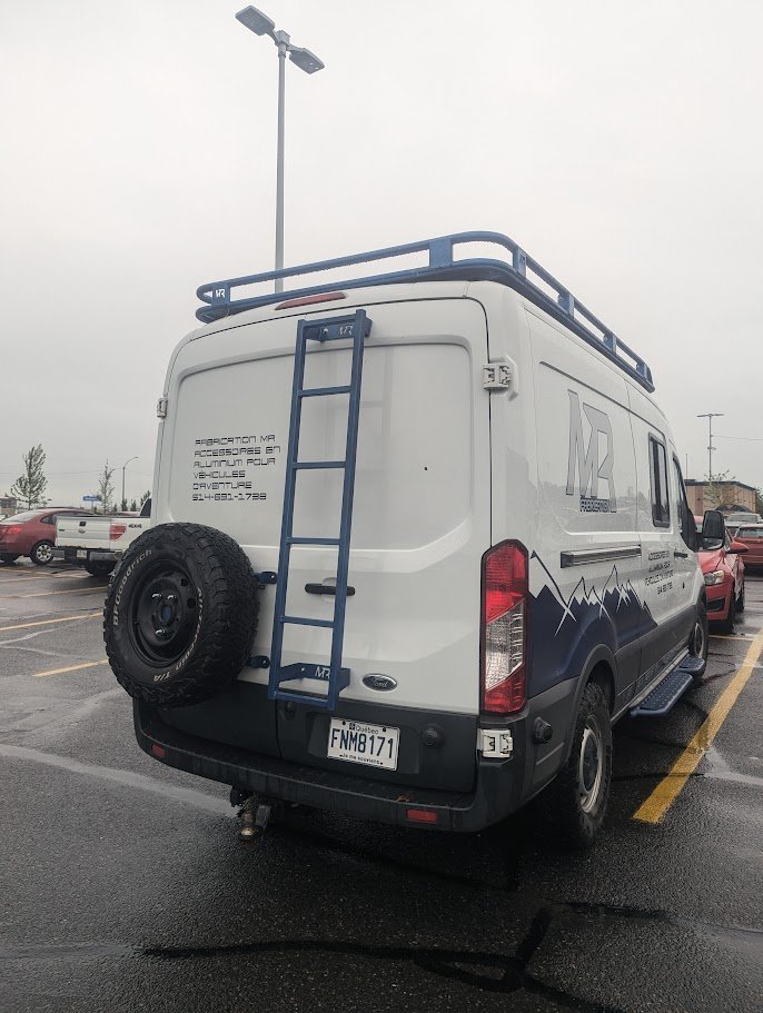 Galerie de toit Style Safari pour Sprinter et Transit